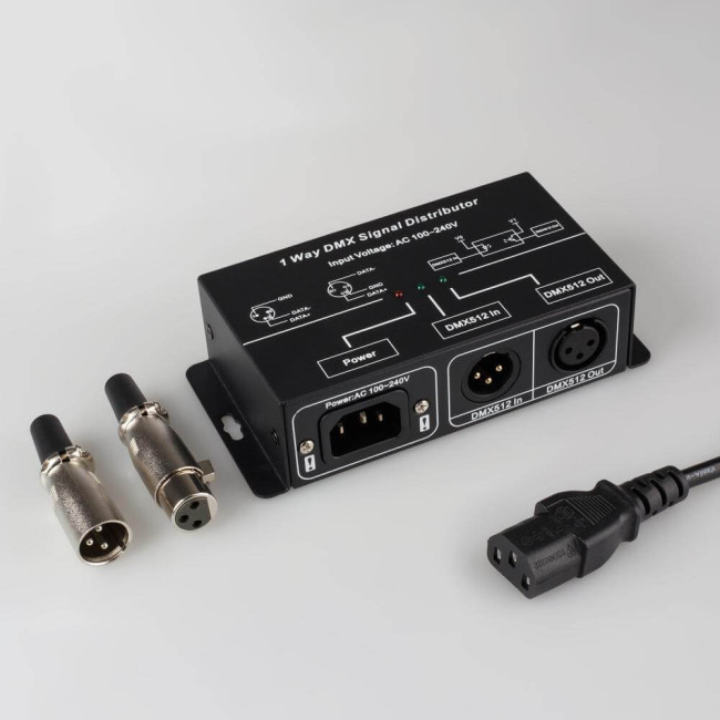 Усилитель Arlight DMX-сигнала LN-DMX-1CH (220V) 016921 Усилитель Arlight DMX-сигнала LN-DMX-1CH (220V) 016921