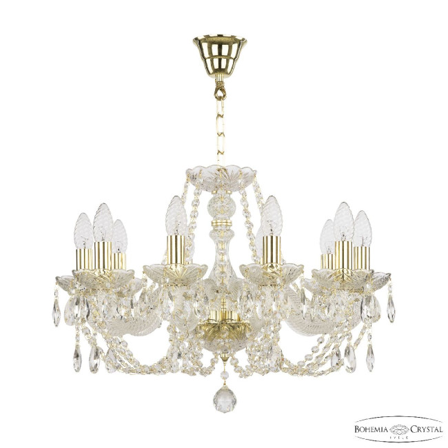 Подвесная люстра Bohemia Ivele Crystal 101/10/195 G Подвесная люстра Bohemia Ivele Crystal 101/10/195 G