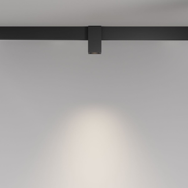 Трековый магнитный светильник Maytoni Alfa TR121-4-7W-DS-B