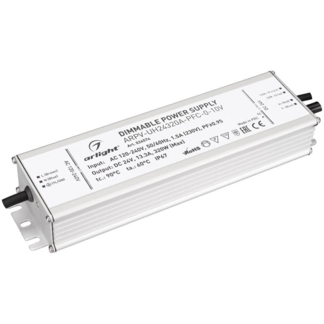 Блок питания для светодиодной ленты Arlight ARPV 026574 Блок питания для светодиодной ленты Arlight ARPV 026574