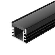 Профиль Arlight FLOOR18-H15-3000 ANOD BLACK 045672 Профиль Arlight FLOOR18-H15-3000 ANOD BLACK 045672