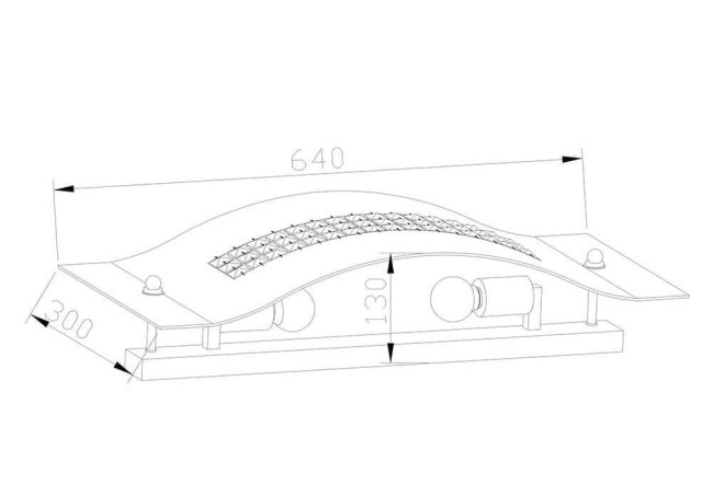 Настенный светильник Lucia Tucci Pelle Nerre W2019.2 Настенный светильник Lucia Tucci Pelle Nerre W2019.2