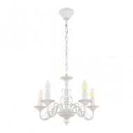 Подвесная люстра Arte Milano 342620/5 WT+SL Подвесная люстра Arte Milano 342620/5 WT+SL