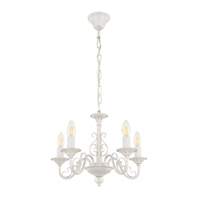 Подвесная люстра Arte Milano 342620/5 WT+SL Подвесная люстра Arte Milano 342620/5 WT+SL