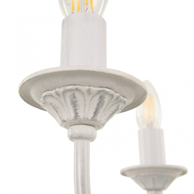 Подвесная люстра Arte Milano 342620/5 WT+SL Подвесная люстра Arte Milano 342620/5 WT+SL