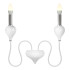 Бра iLamp Lady B88003-2 WH Бра iLamp Lady B88003-2 WH