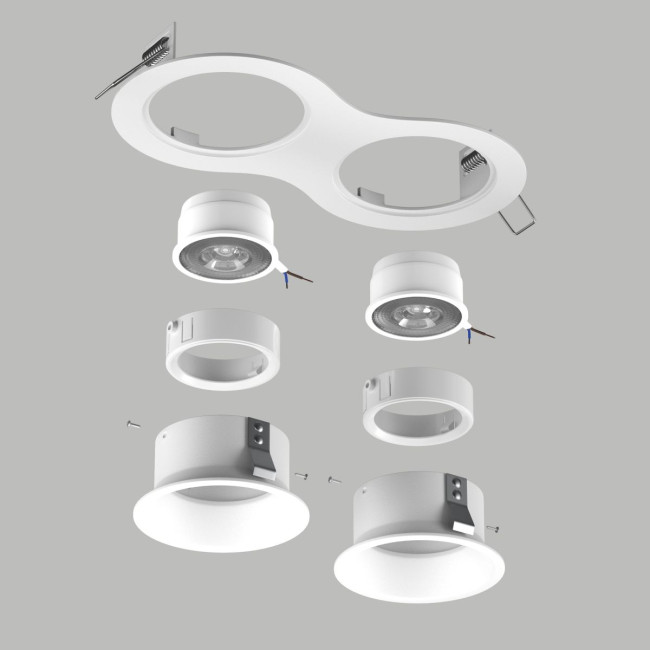Встраиваемый светильник Lightstar Domino (214626+214606+214606+214006+214006) D6260606WMOD Встраиваемый светильник Lightstar Domino (214626+214606+214606+214006+214006) D6260606WMOD