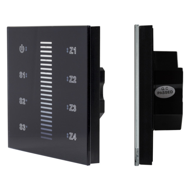 Сенсорная панель Arlight DALI-901-11-ADDR-3SC-DIM-DT6-IN Black BUS 037189 Сенсорная панель Arlight DALI-901-11-ADDR-3SC-DIM-DT6-IN Black BUS 037189