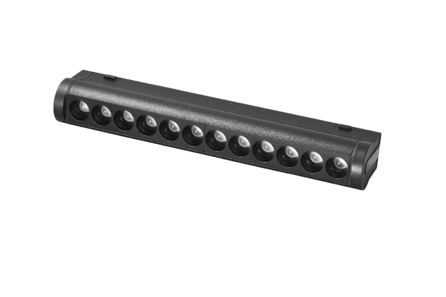 Трековый магнитный светильник iLedex Vision 4825-041-L209-12W-36DG-4000K-BK