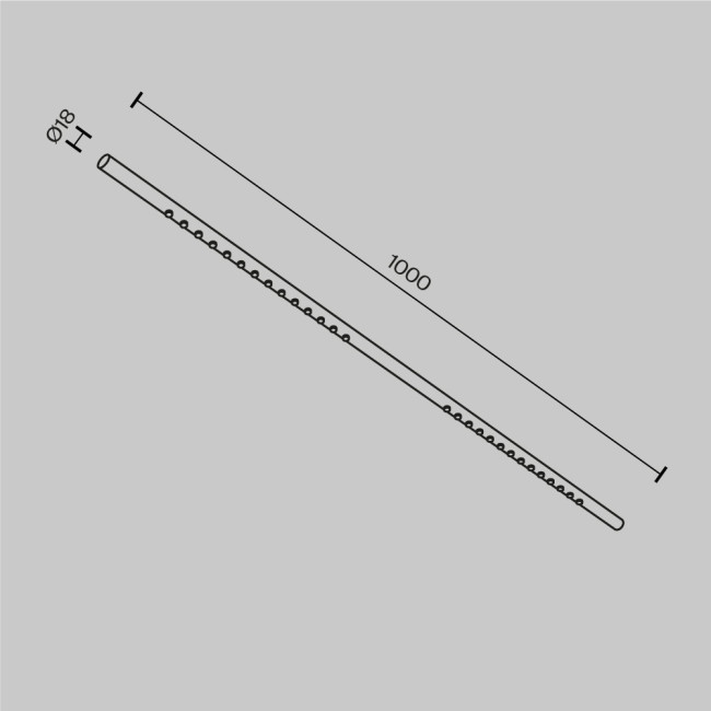 Трековый светильник Maytoni Points C101CL-L1000-24W3-6K-BS Трековый светильник Maytoni Points C101CL-L1000-24W3-6K-BS