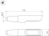 Уличный светильник Arlight OXOR-NOXT-EMP-718x100-50W Day4000 (BK, 120 deg, 230V) IP65 052480