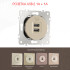 Розетка USB 2.1А+1А Arte Milano 202.46-1.shampan Розетка USB 2.1А+1А Arte Milano 202.46-1.shampan