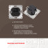 Розетка USB 2.1А+1А Arte Milano 202.46-1.shampan Розетка USB 2.1А+1А Arte Milano 202.46-1.shampan