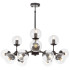 Люстра на штанге Lumina Deco Zodiak LDP 160-12 BK+PR Люстра на штанге Lumina Deco Zodiak LDP 160-12 BK+PR