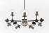Люстра на штанге Lumina Deco Zodiak LDP 160-12 BK+PR Люстра на штанге Lumina Deco Zodiak LDP 160-12 BK+PR