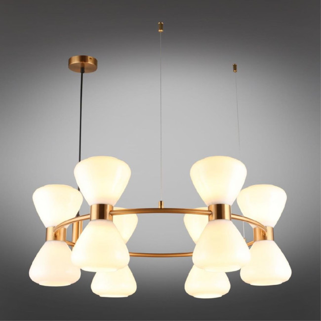 Подвесная люстра Omnilux Trevasco OML-59603-12 Подвесная люстра Omnilux Trevasco OML-59603-12