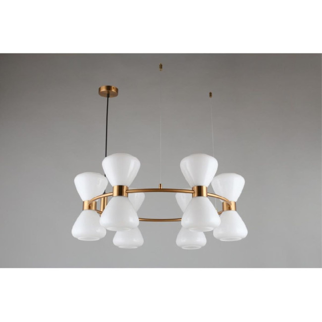 Подвесная люстра Omnilux Trevasco OML-59603-12 Подвесная люстра Omnilux Trevasco OML-59603-12