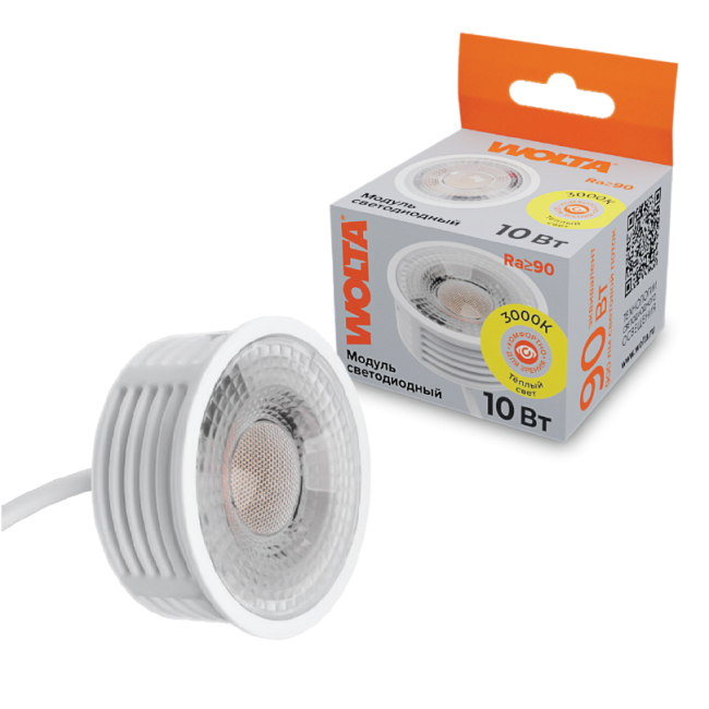 Светодиодный модуль Wolta WDL-MR16-220V10W3K-LC Светодиодный модуль Wolta WDL-MR16-220V10W3K-LC