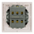 Переключатель 2-клавишный (механизм) Stekker Мия 250В 10А RSW10-3107-08 пудровый жемчуг 50478 Переключатель 2-клавишный (механизм) Stekker Мия 250В 10А RSW10-3107-08 пудровый жемчуг 50478