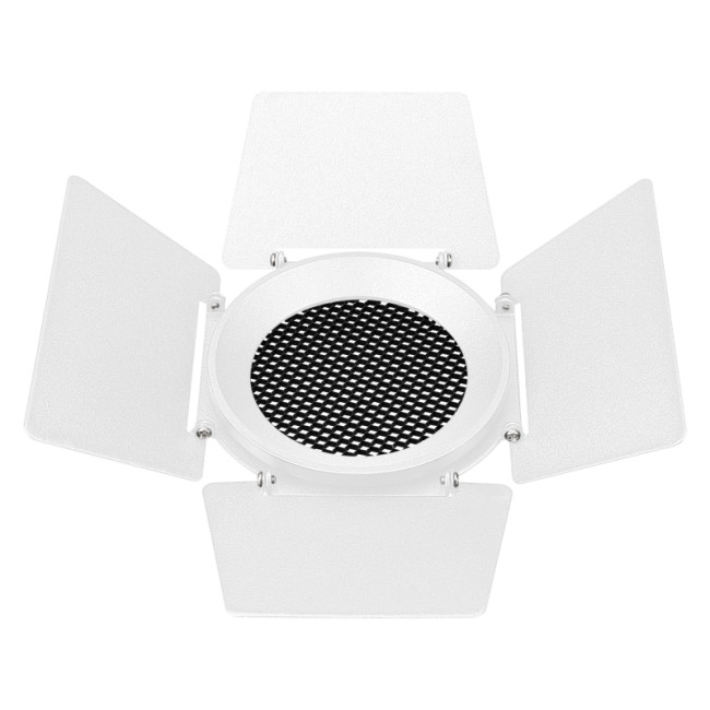 Бленда с сетчатым фильтром и посадочным кольцом Arlight LGD-NIKA-BDH-R100 (WH-BK) 036007 Бленда с сетчатым фильтром и посадочным кольцом Arlight LGD-NIKA-BDH-R100 (WH-BK) 036007