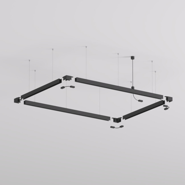 Механический подвес для трека Denkirs Smart Base TR2126-BK Механический подвес для трека Denkirs Smart Base TR2126-BK