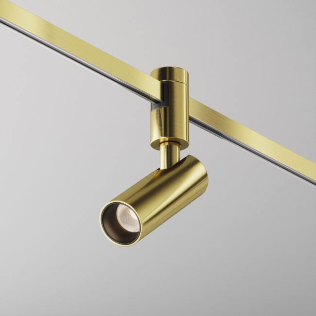 Трековый магнитный светильник Maytoni Focus TR144-1-5W3K-W-BS Трековый магнитный светильник Maytoni Focus TR144-1-5W3K-W-BS