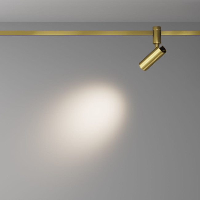 Трековый магнитный светильник Maytoni Focus TR144-1-5W3K-W-BS Трековый магнитный светильник Maytoni Focus TR144-1-5W3K-W-BS
