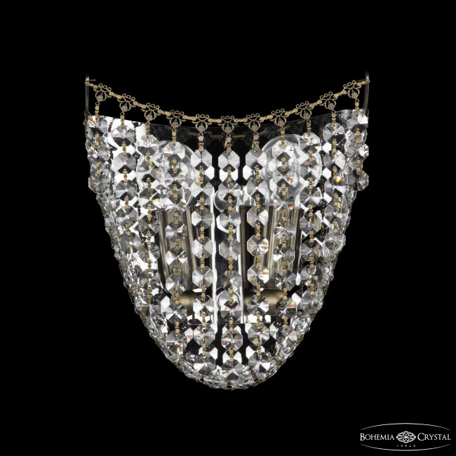 Настенный светильник Bohemia Ivele Crystal 77081B/19 Pa
