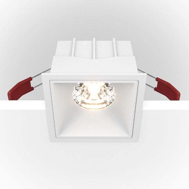 Встраиваемый светильник Maytoni Technical Alfa LED DL043-01-15W4K-D-SQ-W Встраиваемый светильник Maytoni Technical Alfa LED DL043-01-15W4K-D-SQ-W
