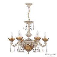 Подвесная люстра Bohemia Ivele Crystal AL79101P/6/175 A WMG P Shampan/M-1H Подвесная люстра Bohemia Ivele Crystal AL79101P/6/175 A WMG P Shampan/M-1H