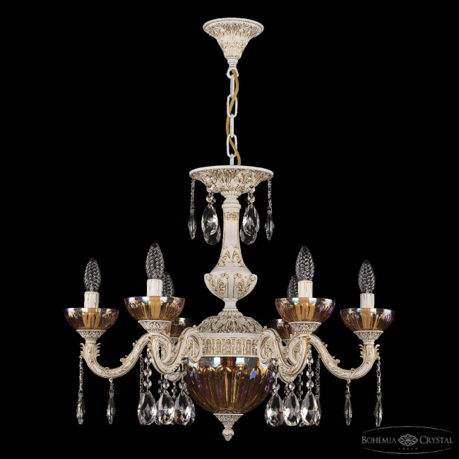 Подвесная люстра Bohemia Ivele Crystal AL79101P/6/175 A WMG P Shampan/M-1H Подвесная люстра Bohemia Ivele Crystal AL79101P/6/175 A WMG P Shampan/M-1H