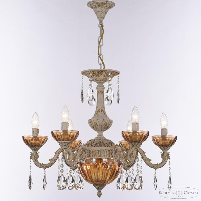 Подвесная люстра Bohemia Ivele Crystal AL79101P/6/175 A WMG P Shampan/M-1H Подвесная люстра Bohemia Ivele Crystal AL79101P/6/175 A WMG P Shampan/M-1H