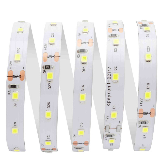 Светодиодная лента Apeyron 12В СТ 4,8Вт/м smd3528, 60д/м IP67 (НАНО) 280Лм/м 5м 6500К 00-71 Светодиодная лента Apeyron 12В СТ 4,8Вт/м smd3528, 60д/м IP67 (НАНО) 280Лм/м 5м 6500К 00-71