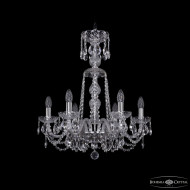 Подвесная люстра Bohemia Ivele Crystal 1402/6/195/XL-64 Ni