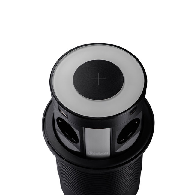Блок розеток 107J (4 секции, 2 USB А + 2 USB С) Mebax 00-00001464 Блок розеток 107J (4 секции, 2 USB А + 2 USB С) Mebax 00-00001464