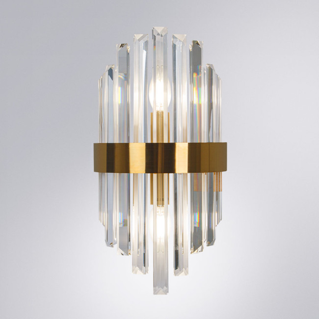 Настенный светильник Arte Lamp Fedelta A1068AP-2PB Настенный светильник Arte Lamp Fedelta A1068AP-2PB