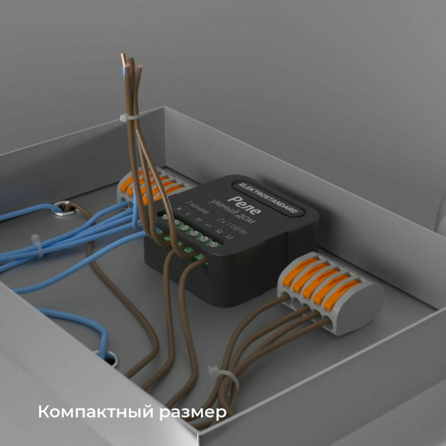 Умное двухканальное реле Elektrostandard 4690389185083 a059326 Умное двухканальное реле Elektrostandard 4690389185083 a059326