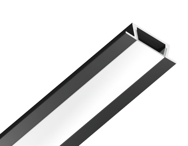 Алюминиевый встраиваемый профиль Ambrella Light Alum Profile GP1001BK Алюминиевый встраиваемый профиль Ambrella Light Alum Profile GP1001BK