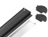 Алюминиевый встраиваемый профиль Ambrella Light Alum Profile GP1001BK Алюминиевый встраиваемый профиль Ambrella Light Alum Profile GP1001BK
