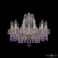Подвесная люстра Bohemia Ivele Crystal 1410/12/160 G V7010 Подвесная люстра Bohemia Ivele Crystal 1410/12/160 G V7010