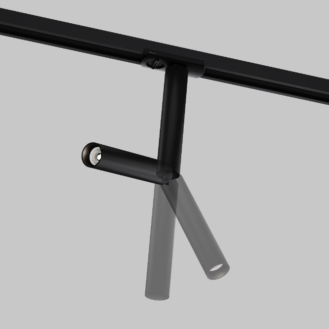 Трековый однофазный светильник Maytoni Focus T TR142-1-6W4K-B Трековый однофазный светильник Maytoni Focus T TR142-1-6W4K-B