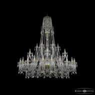 Подвесная люстра Bohemia Ivele Crystal 1411/24+6+6/530/XL-165 G