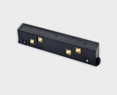 Соединитель линейный для шинопровода Italline Atom IT012-5040 black Соединитель линейный для шинопровода Italline Atom IT012-5040 black