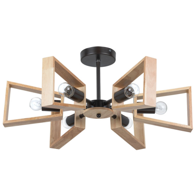 Люстра на штанге Arte Lamp Brussels A8030PL-6BK Люстра на штанге Arte Lamp Brussels A8030PL-6BK