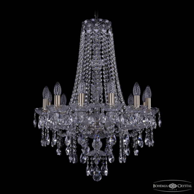 Подвесная люстра Bohemia Ivele Crystal 1415/12/200/h-75 Pa