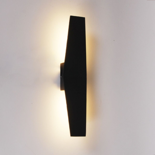 Уличный настенный светильник Reluce 86877-9.2-001JH LED2*6W BK