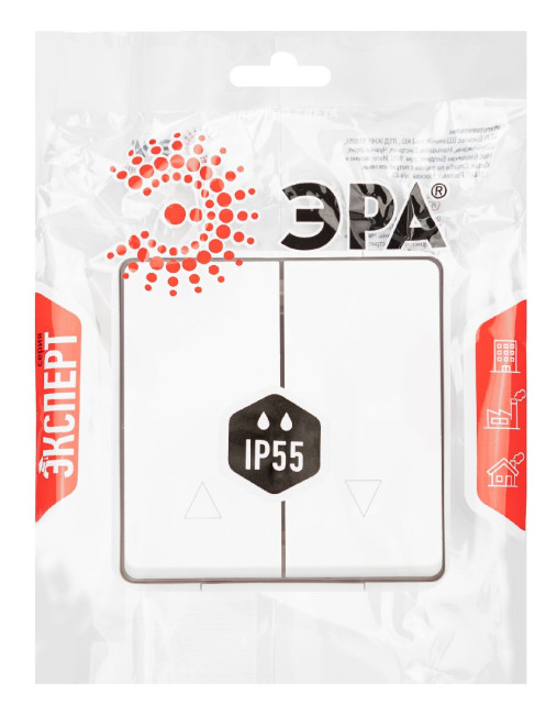 Переключатель для жалюзи кнопочный Эра 11-1508-01 Б0063251 Переключатель для жалюзи кнопочный Эра 11-1508-01 Б0063251