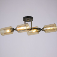Потолочная люстра Illumico IL8148-4COU-79 BK BR Bice