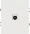 Розетка ЭРА Arktik 16-3101-01 TV одиночная белый Б0070464