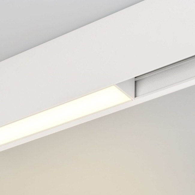 Трековый магнитный светильник Arlight MAG-FLAT-45-L405-12W Day4000 (WH, 100 deg, 24V, DALI) 046577 Трековый магнитный светильник Arlight MAG-FLAT-45-L405-12W Day4000 (WH, 100 deg, 24V, DALI) 046577